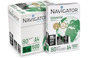 Opiniones sobre el papel Navigator Universal A4 80gr