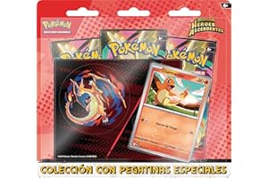 Opiniones sobre la Colección Pokémon con Pegatinas Especiales de Megaevolución-Héroes Ascendentes: Charmander