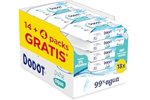 Opiniones sobre Dodot Toallitas Pure Aqua Para Bebé
