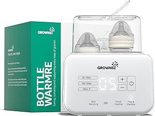 Opiniones sobre Grownsy Calienta Biberones Esterilizador 9-en-1