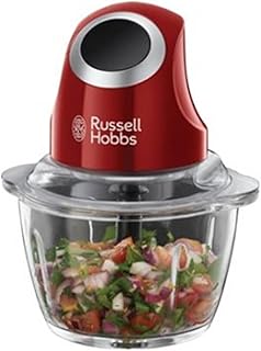 Opiniones sobre Russell Hobbs Desire – Picadora de Alimentos (Picadora Eléctrica, 200 W, Cuchillas Inox, Rojo, sin BPA) – ref. 24660-56