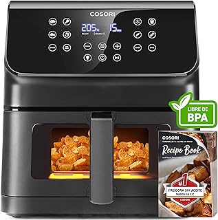 Opiniones sobre Cosori Practical Air Fryer 6.2L with Window Air Fryer 1700W