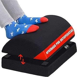 Opiniones sobre 5 STAR UNITED Reposapiés Ajustable – Cojín Ergonómico de Espuma Viscoelástica