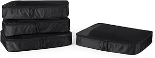 Cubos de viaje Amazon Essentials: organizador de equipaje de 4 piezas