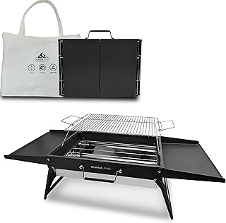Barbacoa portátil Charmline 51×35: análisis para grupos pequeños