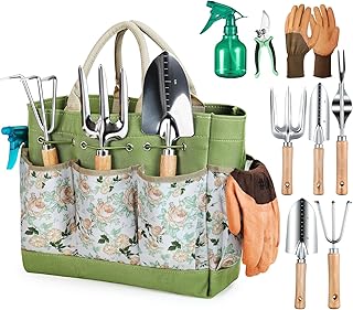 Kit de 9 herramientas para jardín Grenebo: análisis completo del set de acero