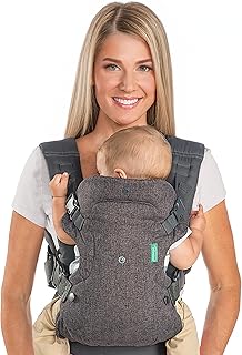 Infantino Flip Advanced 4-en-1: portabebé adaptable desde recién nacido