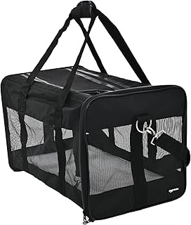 Trasportín perro Amazon Basics: análisis del modelo flexible grande